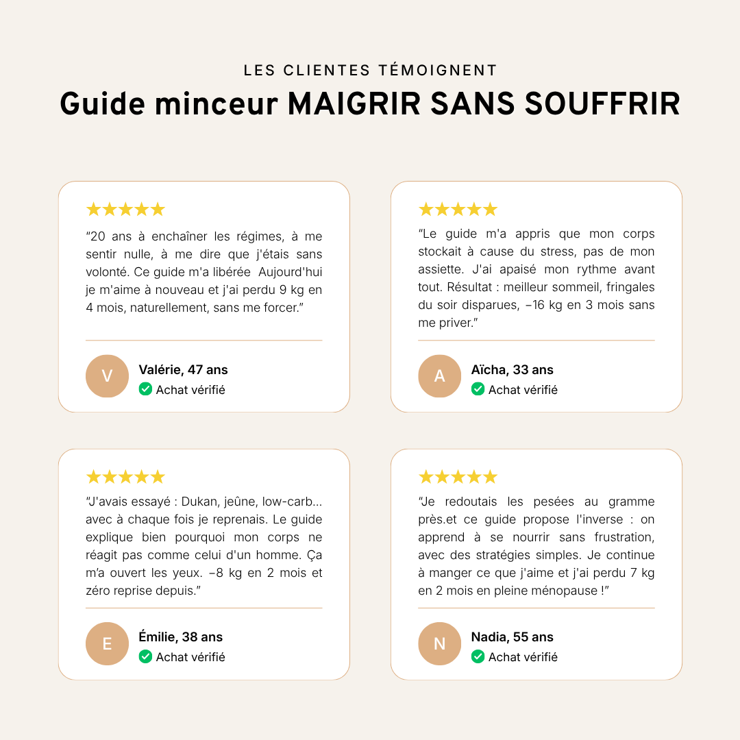 MAIGRIR sans SOUFFRIR - POUR PERDRE 5 À 8KG EN 30 JOURS