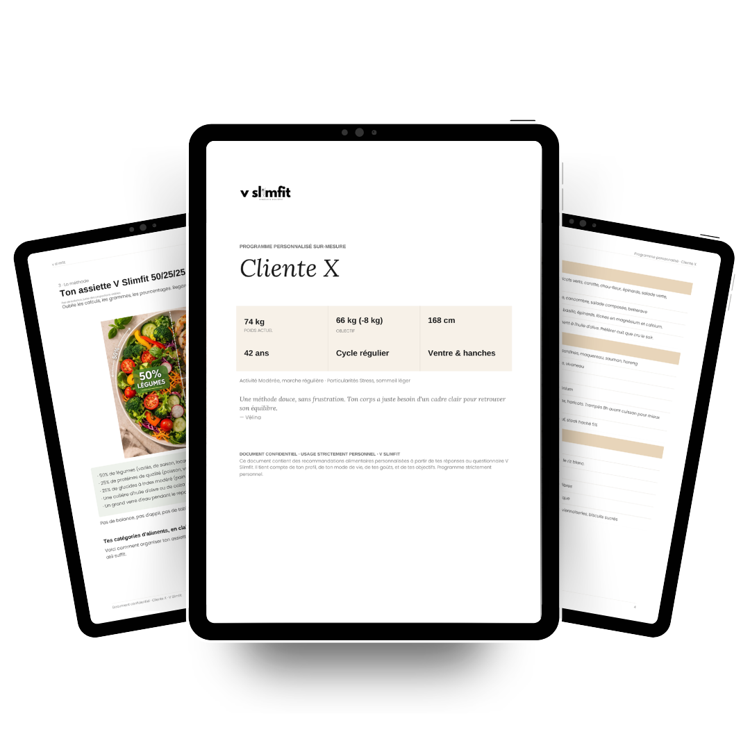 Programme Minceur Personnalisé