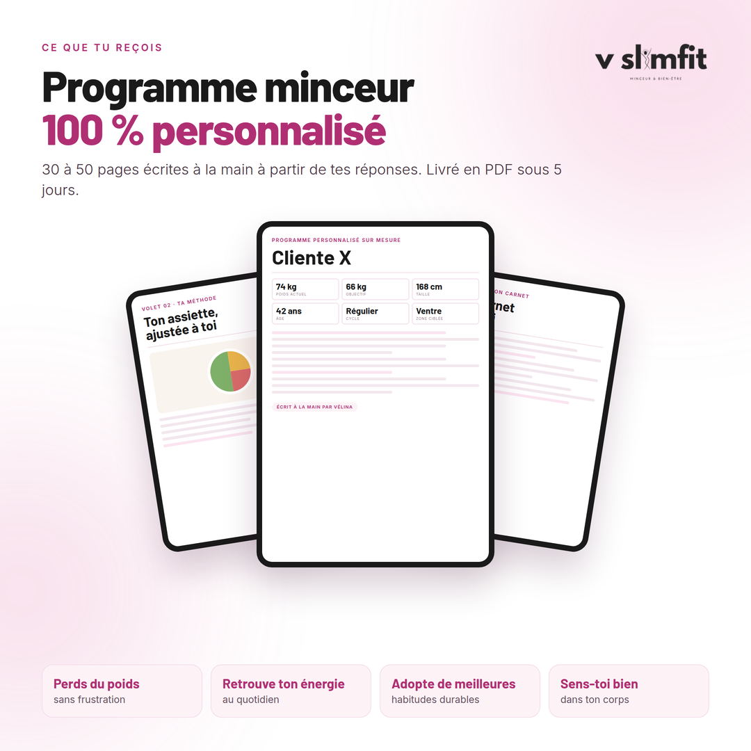 Programme Minceur Personnalisé